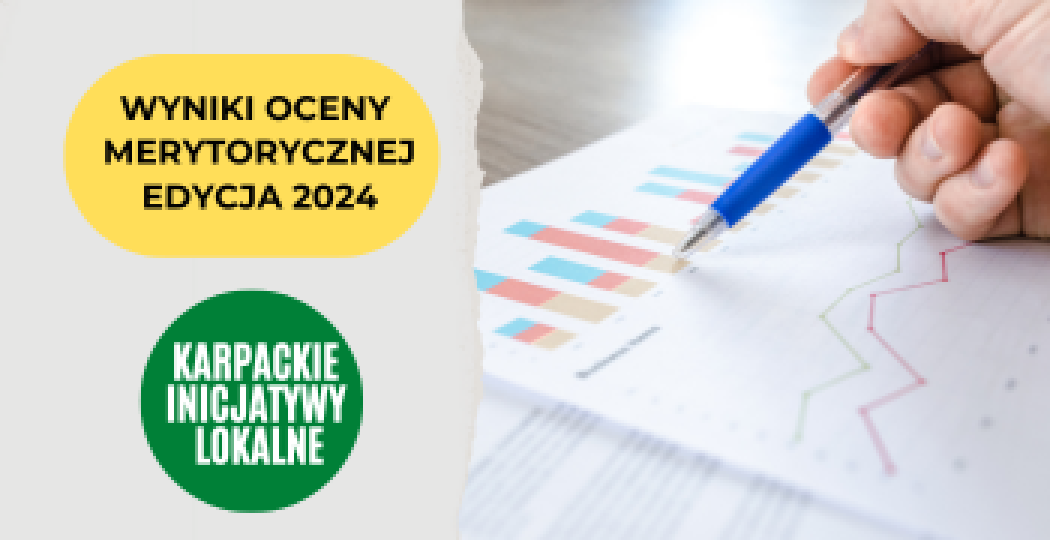 Karpackie inicjatywy lokalne - wyniki oceny merytorycznej (2024)