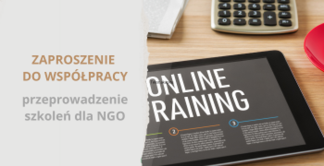 Zaproszenie do współpracy - przeprowadzenie szkoleń