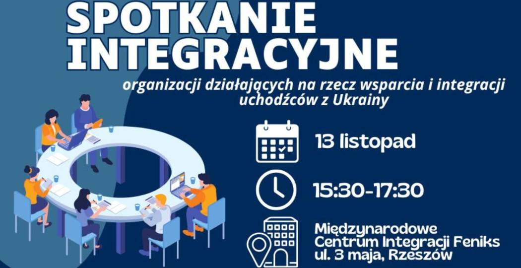 Spotkanie integracyjne organizacji działających na rzecz wsparcia i integracji uchodźców z Ukrainy