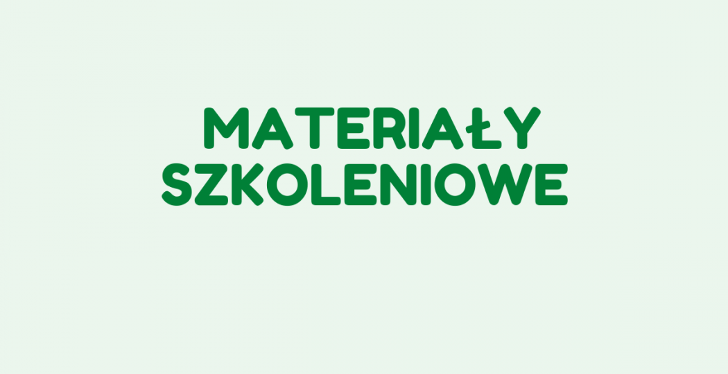 Materiały ze szkolenia z zakresu przygotowania  wniosków o przyznanie mikrodotacji