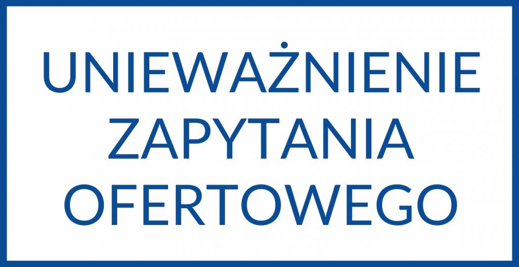 Zawiadomienie o unieważnieniu